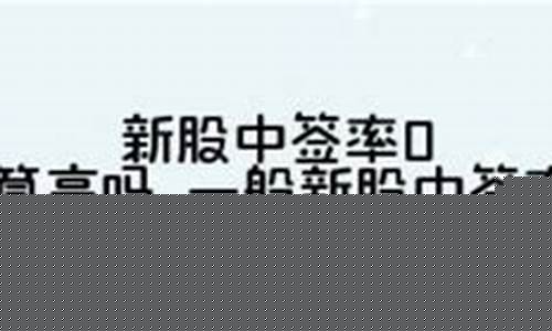 0.05中签率算高吗(中签500股一般能挣多少)_https://www.shshucaipeisong.com_北交所_第1张