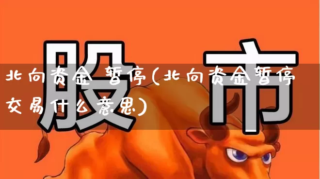 北向资金 暂停(北向资金暂停交易什么意思)_https://www.shshucaipeisong.com_深交所_第1张