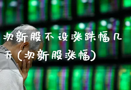 次新股不设涨跌幅几天(次新股涨幅)_https://www.shshucaipeisong.com_深交所_第1张