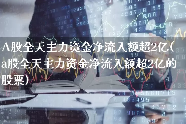 A股全天主力资金净流入额超2亿(a股全天主力资金净流入额超2亿的股票)_https://www.shshucaipeisong.com_上交所_第1张
