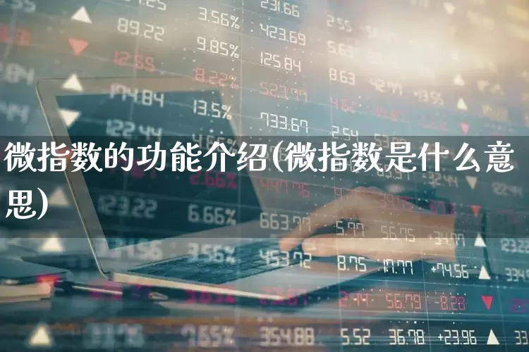 微指数的功能介绍(微指数是什么意思)_https://www.shshucaipeisong.com_创业板_第1张