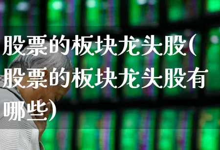 股票的板块龙头股(股票的板块龙头股有哪些)_https://www.shshucaipeisong.com_北交所_第1张