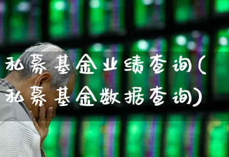 私募基金业绩查询(私募基金数据查询)_https://www.shshucaipeisong.com_科创板_第1张