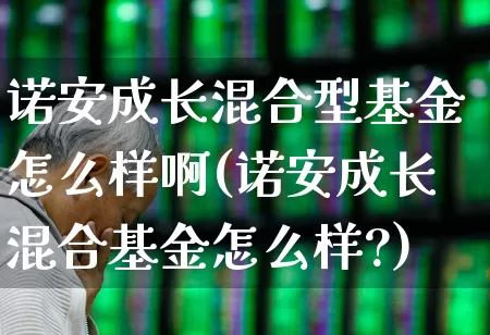 诺安成长混合型基金怎么样啊(诺安成长混合基金怎么样?)_https://www.shshucaipeisong.com_北交所_第1张