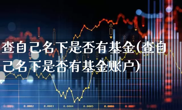 查自己名下是否有基金(查自己名下是否有基金账户)_https://www.shshucaipeisong.com_科创板_第1张