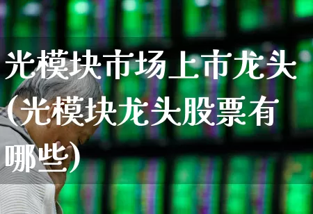 光模块市场上市龙头(光模块龙头股票有哪些)_https://www.shshucaipeisong.com_深交所_第1张