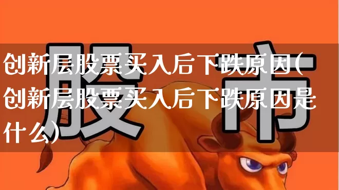 创新层股票买入后下跌原因(创新层股票买入后下跌原因是什么)_https://www.shshucaipeisong.com_科创板_第1张