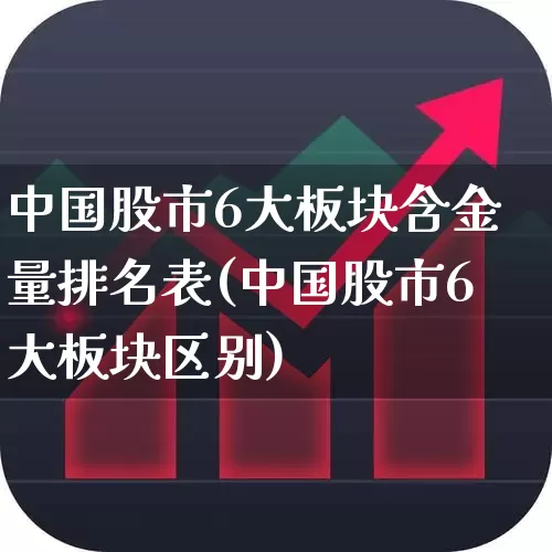 中国股市6大板块含金量排名表(中国股市6大板块区别)_https://www.shshucaipeisong.com_北交所_第1张