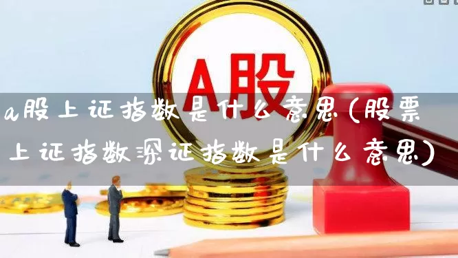 a股上证指数是什么意思(股票上证指数深证指数是什么意思)_https://www.shshucaipeisong.com_深交所_第1张