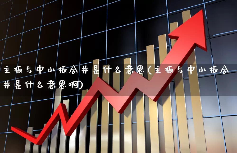 主板与中小板合并是什么意思(主板与中小板合并是什么意思啊)_https://www.shshucaipeisong.com_上交所_第1张