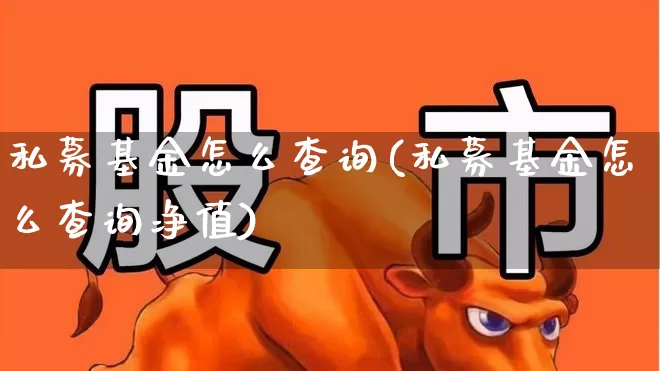 私募基金怎么查询(私募基金怎么查询净值)_https://www.shshucaipeisong.com_北交所_第1张