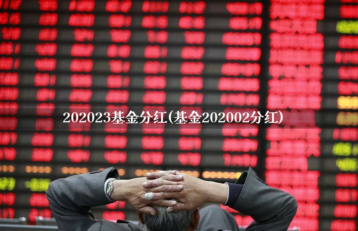 202023基金分红(基金202002分红)_https://www.shshucaipeisong.com_科创板_第1张