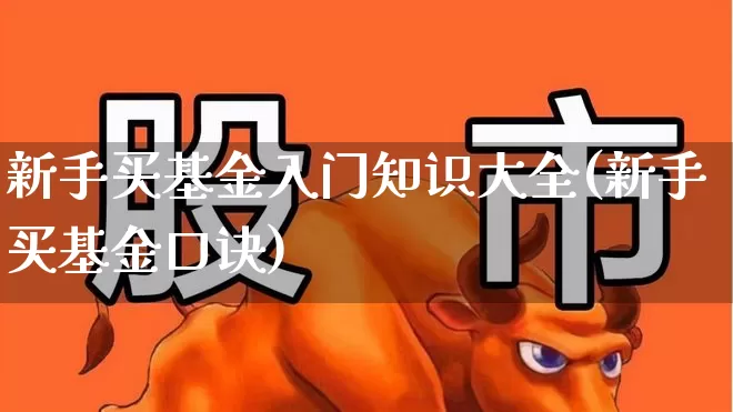 新手买基金入门知识大全(新手买基金口诀)_https://www.shshucaipeisong.com_深交所_第1张