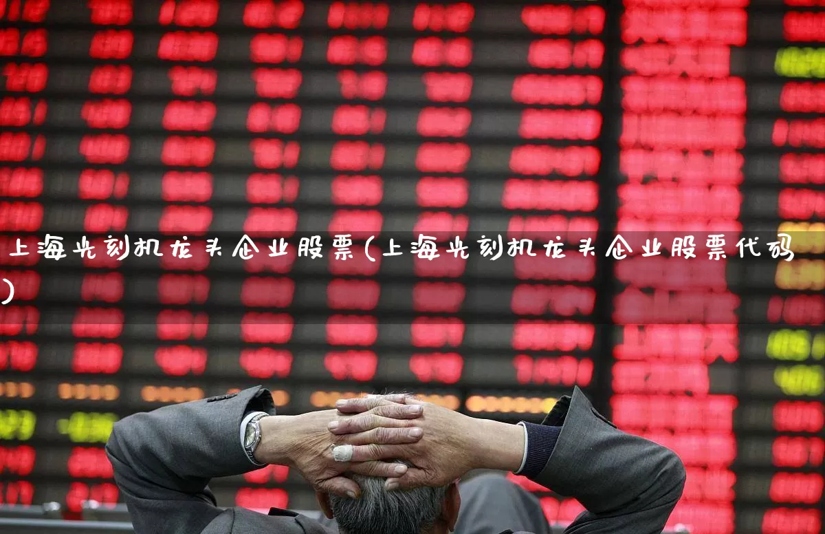 上海光刻机龙头企业股票(上海光刻机龙头企业股票代码)_https://www.shshucaipeisong.com_深交所_第1张