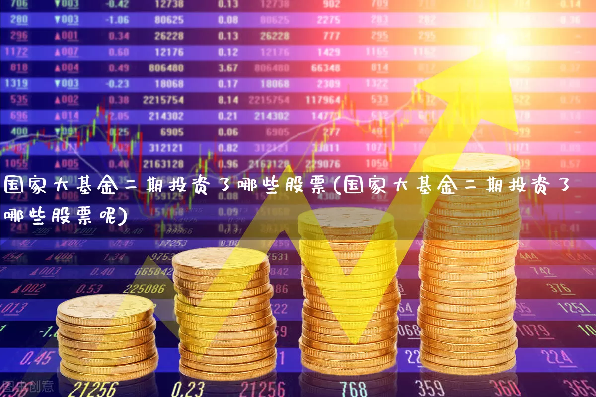 国家大基金二期投资了哪些股票(国家大基金二期投资了哪些股票呢)_https://www.shshucaipeisong.com_科创板_第1张